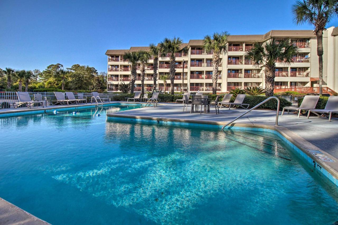 Oceanfront Condo With Beach View, Pool And Tennis! Hilton Head Island Exterior foto